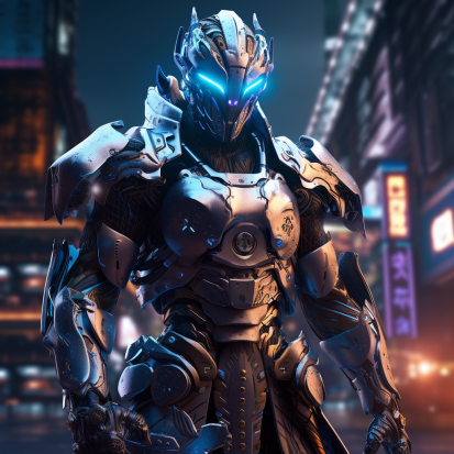Botborgs's tweet photo. 🤖BB Art redesign: Meet Powerful Samurai Warrior🥶

🚀🚀🚀🚀🚀
R14 - 7022

Planet: Murvan

Alignment: The Murvanian Brotherhood

Occupation:  Samurai Warrior

Special Abilities: Swordmastery, Telepathy

The Murvanian are rather private folk.  They tend to keep to themselves.  They don't date much, and when they do go clubbing, you will find them often tucked away in the V.I.P. booths, conversing in silence, seemingly engaged in some off-putting hippie-dippy telepathic flatulence.  (Girls tend to ignore them😊. )