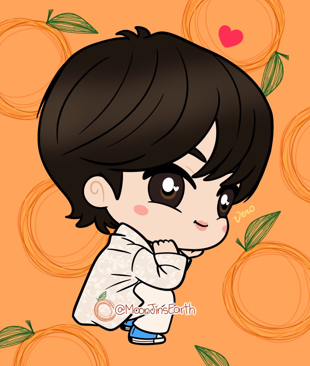 🧡🍊☺️ #Jin #Seokjin #bts #방탄소년단 #진 #WorldwideHandsome #orange ⏳-233