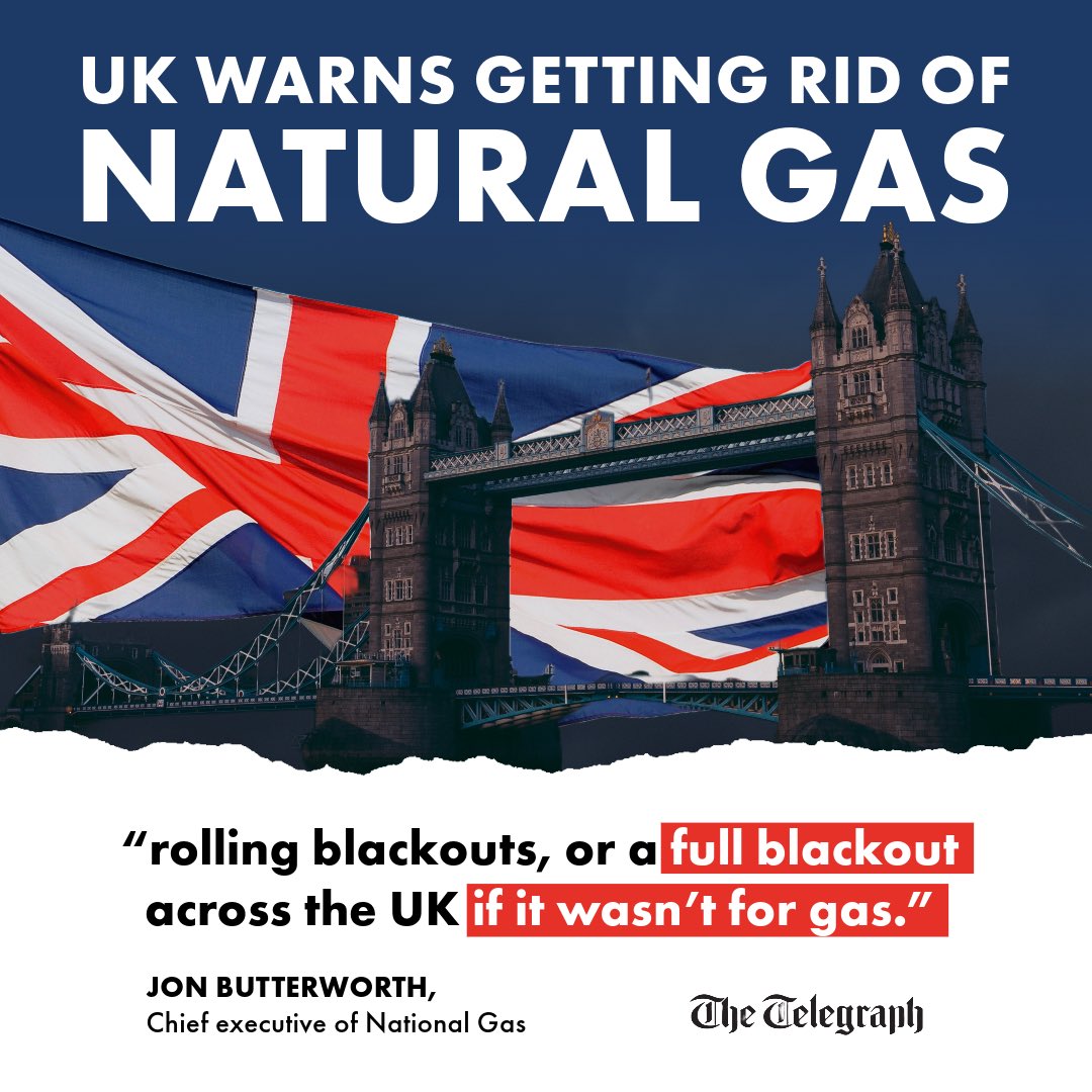 ABDanielleSmith's tweet photo. The UK 🇬🇧 government is now warning its people on just how unstable its electricity grid is and the need for natural gas generation.

Alberta has been clearly issuing the same warning for months. 

It’s time for the feds to listen to what’s going on in the world. Take a minute right now and send a message to our Prime Minister at 👇
https://t.co/DAiEdaCxUC