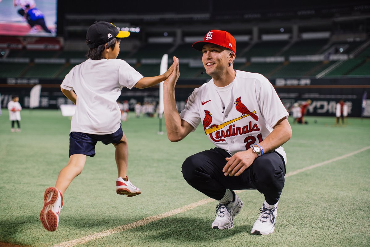 St. Louis Cardinals on X: International Superstar! Lars Nootbaar joined  with @PlayBall to lead a kids clinic in Fukuoka, Japan over the weekend!  🇯🇵  / X