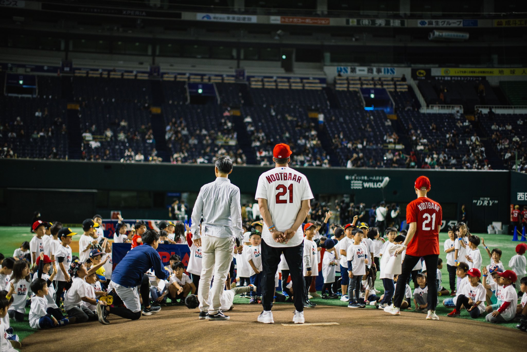 St. Louis Cardinals on X: International Superstar! Lars Nootbaar joined  with @PlayBall to lead a kids clinic in Fukuoka, Japan over the weekend!  🇯🇵  / X