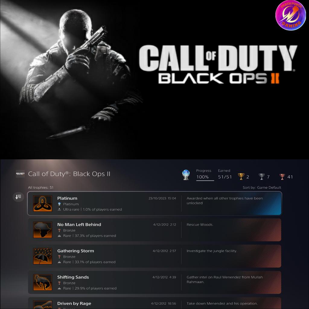 Elbarg's tweet image. COD BO2 🏆
#PS3share #codbo2 #callofdutyblackops2 #trophies #Activision #platinum