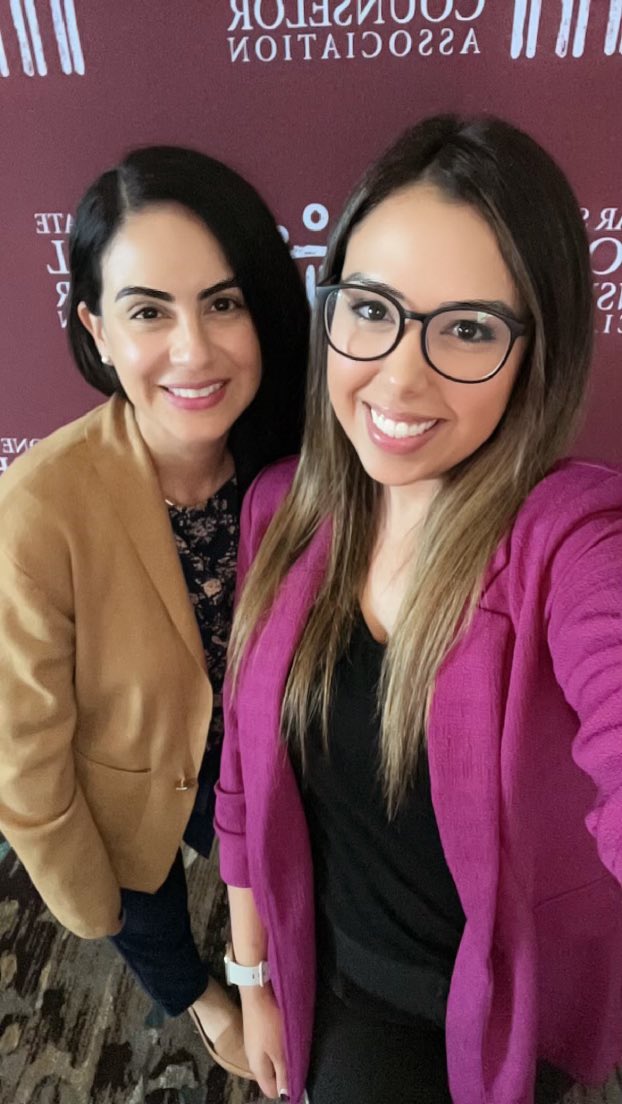 <a href="/BroncoCounselor/">Paola Salinas, M.Ed., LPC</a> and I are gaining so much knowledge at the <a href="/LSSSCA1/">@LSSSCA1</a> conference about our roles as #schoolcounselors and how to best support our students!