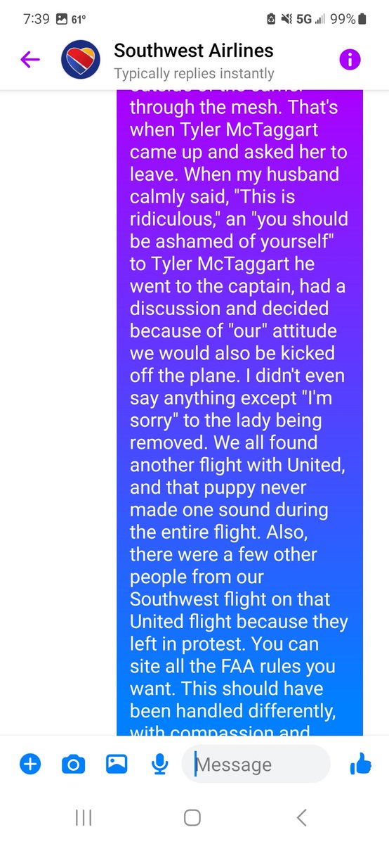 _Sara_Price_'s tweet photo. My response to.@SouthwestAir https://t.co/z3YiuT3ucI