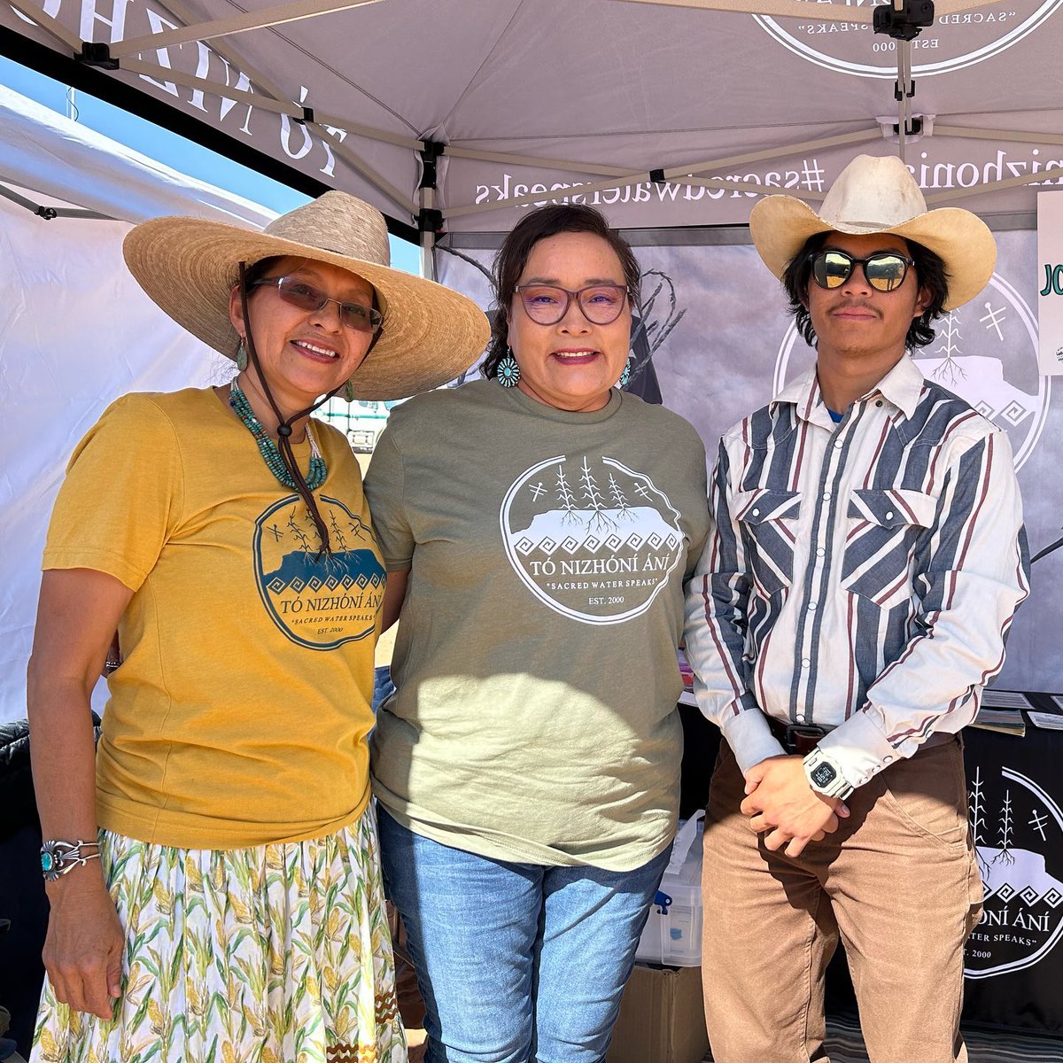 And thats a wrap for larger fairs on the #NavajoNation. Thank you to everyone who stopped by our booth this past week & supported our efforts. TNA set up at the 53rd Annual #WesternNavajoFair in Tuba City, AZ. #ProtectNavajoWater #NoFalseSolutions