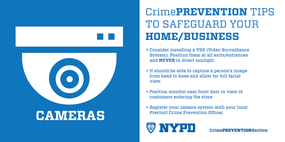 NYPD107Pct's tweet photo. Protect your home &amp; business: Don't let burglars make you a victim. Take control &amp; be proactive. Invest in professional security systems for the ultimate protection. #security #burglaryprevention #homesecurity #businessecurity https://t.co/xznY1Pjhgi