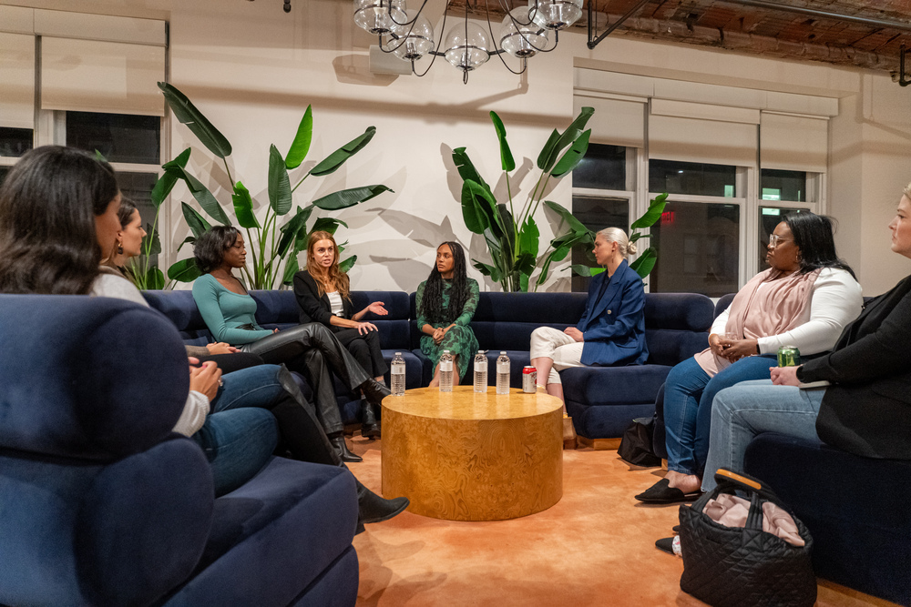 NY Tech Week was filled with thoughtful conversations &amp; connections. Thank you to everyone who came to our new space in NYC! 🗽

Looking for a safe space where you can build relationships &amp; share your story? 

Register for future events here - lu.ma/u/usr-2PyevsDI…