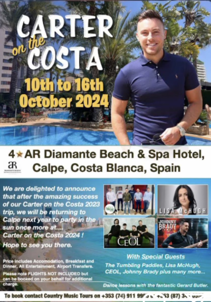 Phone lines were busy for this today - think this just might sell out <a href="/iamNATHANCARTER/">nathan carter</a>   -  Call Country Music Tours to book a place!