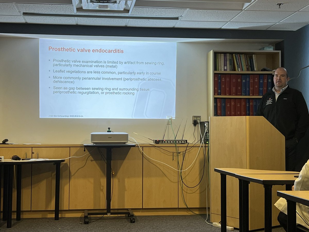 Division of Infectious Diseases at Ohio State (@ohiostate_id) on Twitter photo A special thank you to Dr Chad Hyer, Chief fellow @OSUCVMFellows for a great talk to the ID division on the utility, strengths and limitations of TEE. Always great to discuss in a multidisciplinary setting difficult endocarditis cases! Much appreciated! <a href="/OSUWexMed/">The Ohio State University Wexner Medical Center</a> A special thank you to Dr Chad Hyer, Chief fellow @OSUCVMFellows for a great talk to the ID division on the utility, strengths and limitations of TEE. Always great to discuss in a multidisciplinary setting difficult endocarditis cases! Much appreciated! <a href="/OSUWexMed/">The Ohio State University Wexner Medical Center</a>