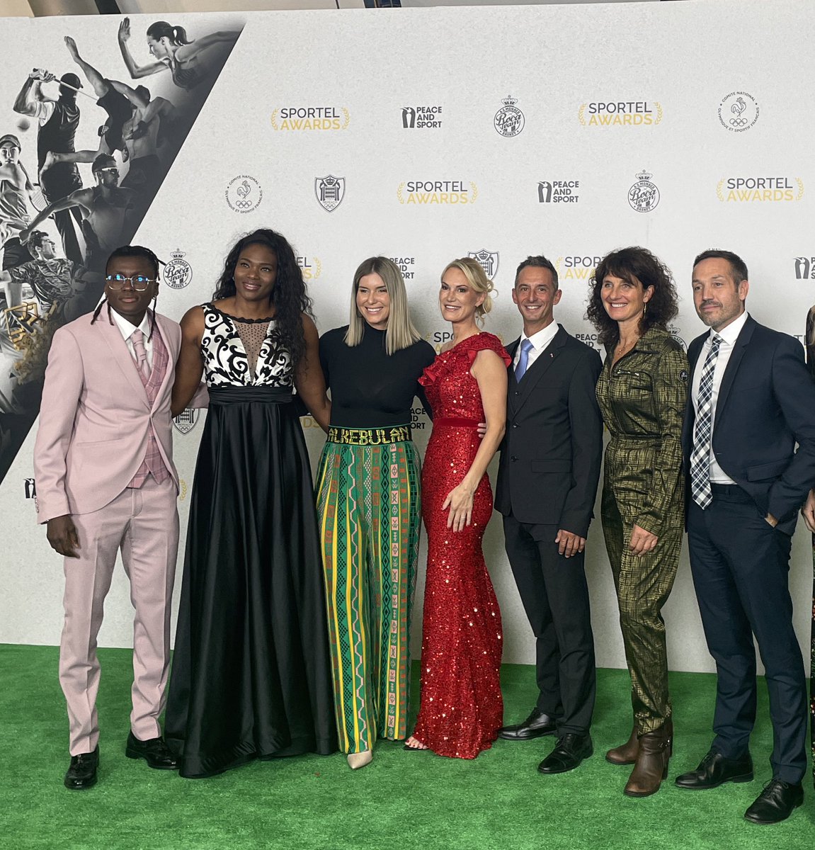 Peace and Sport (@peaceandsport) on Twitter photo Champions for Peace in the spotlight at the <a href="/sportel_awards/">SPORTEL AWARDS</a>
@HarnoisMarlene
<a href="/PierreFROLLA/">Pierre FROLLA</a>
<a href="/flomasnada/">flo masnada OLY</a>
<a href="/PerrinMortier/">Jean-Jérôme PERRIN-MORTIER</a>
<a href="/HURTIS1/">Muriel Hurtis</a>
<a href="/KolisiFdn/">Kolisi Foundation</a>
<a href="/RuthGbagbi/">GBAGBI Ruth</a> Champions for Peace in the spotlight at the <a href="/sportel_awards/">SPORTEL AWARDS</a>
@HarnoisMarlene
<a href="/PierreFROLLA/">Pierre FROLLA</a>
<a href="/flomasnada/">flo masnada OLY</a>
<a href="/PerrinMortier/">Jean-Jérôme PERRIN-MORTIER</a>
<a href="/HURTIS1/">Muriel Hurtis</a>
<a href="/KolisiFdn/">Kolisi Foundation</a>
<a href="/RuthGbagbi/">GBAGBI Ruth</a>