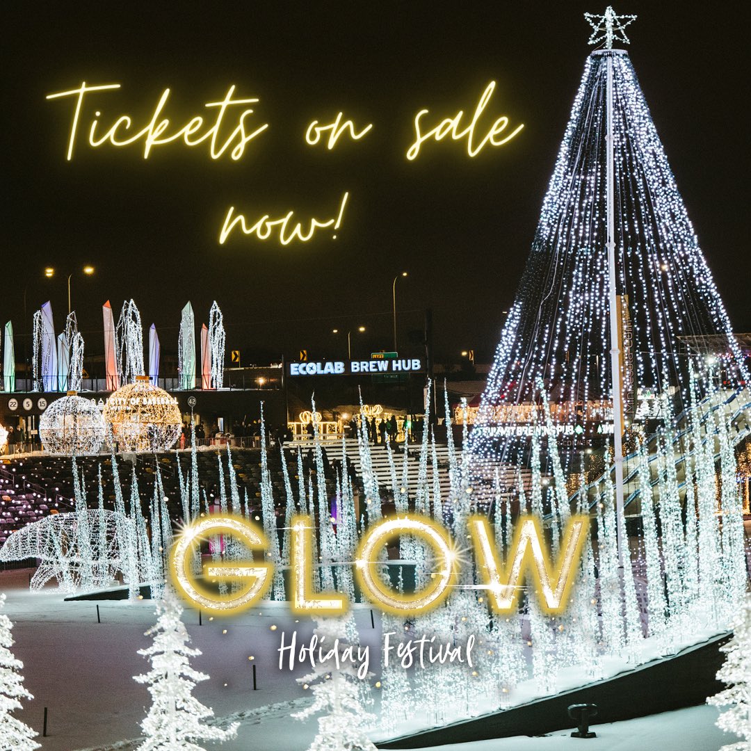 GLOW Holiday Festival returns to <a href="/CHSFieldStPaul/">CHS Field</a> this holiday season! Tickets on sale now at glowholiday.com