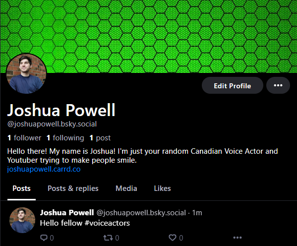 JoshuaPowellVA's tweet photo. Sup all my moots! you can also find me over here now!! https://t.co/1dR67tJkRh
