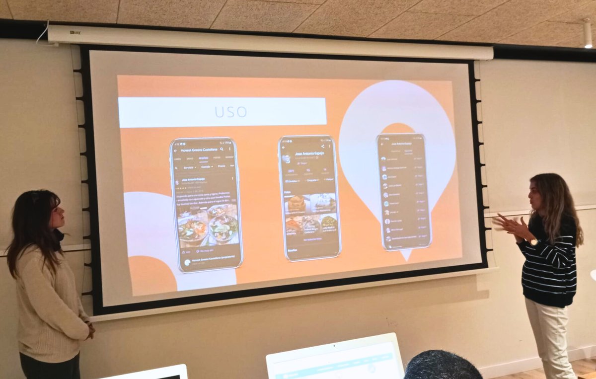 No solo los profes enseñan, hoy <a href="/atramarta_/">Marta Perrinó</a> y <a href="/anitaiglesias_/">Ana Iglesias</a> nos destapan <a href="/localguides/">Local Guides</a>.🖋️¿Te gusta poner reseñas? Pues hazlo aquí porque te darán puntos! Canjéalos por entradas a eventos, descuentos, etc. Si eres un ciber-critico🧐​, esto es lo tuyo <a href="/aulaCM/">Aula CM - Escuela de Comunicación y Marketing</a> #equipo259