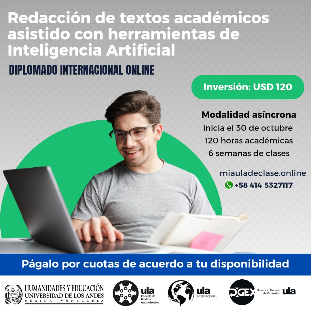 a7learn's tweet image. Iniciamos la primera cohorte del diplomado el 30 de octubre. 

Detalles, pago y registro en miauladeclase.online/mod/page/view.…