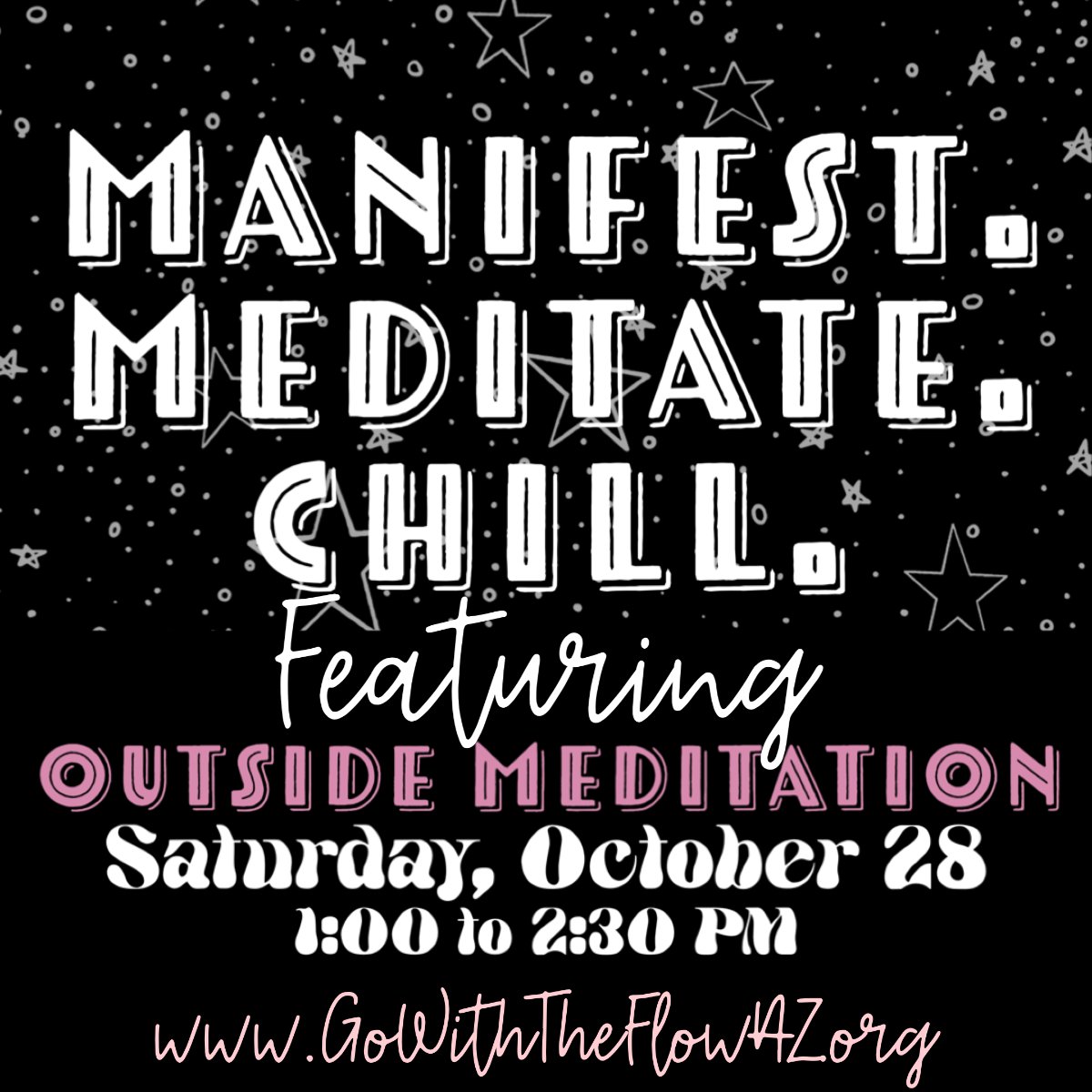 GwtfOutreach's tweet photo. This month marks 5 YEARS of service to the community! And to celebrate we’re going to sloooow down, recenter, and hit pause before flowing into the holiday season! We are super excited to invite everyone to a mindfulness event featuring Outside Meditation who is going to lead us/ https://t.co/0btsSuAOEG