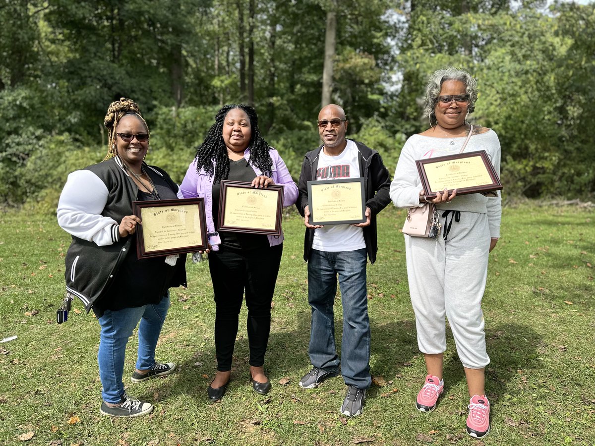 MarylandDJS's tweet image. DJS staff from the Baltimore City region and the Baltimore Juvenile Justice Center joined together for an afternoon of fun during the 2023 #EmployeeAppreciation Day. The celebration was full of great food, fun and laughter. #employeethanks #employeeawards bit.ly/3Mch6sq