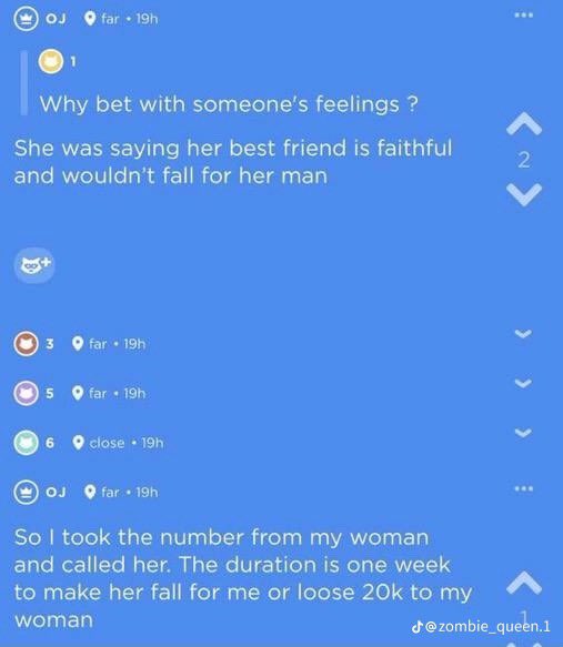 Gwazavictoria's tweet photo. Men are scum.

He failed the test before it even started.

SMH https://t.co/dKfKxxsV4n