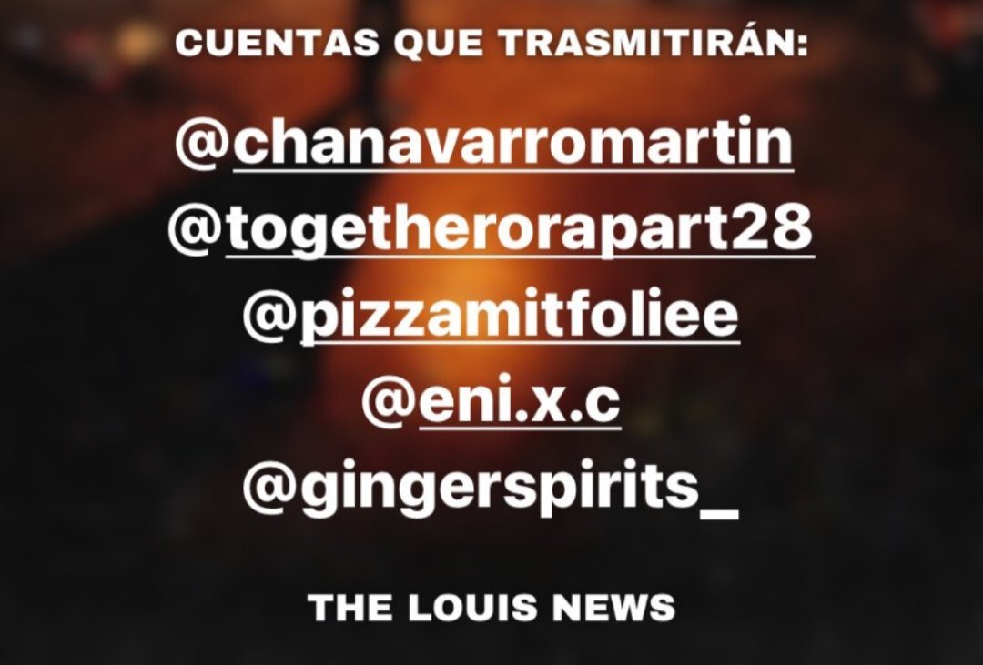 LouisUpd28's tweet photo. 🚨| Cuentas que transmitirán
#FaithInTheFutureZürich https://t.co/Qutdw5sQrF