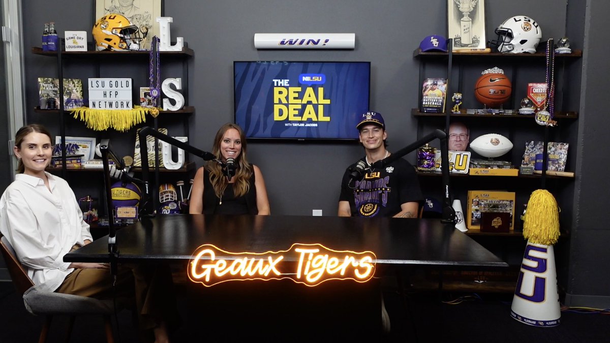 A new episode of the Real Deal is live now🎙️Be sure to check it out! This episode we sit down with former pro hockey player turned content creator, JT Barnett, to discuss all things content creation. Available on LSU Gold & wherever you get your podcasts! #TheRealDeal #NILSU