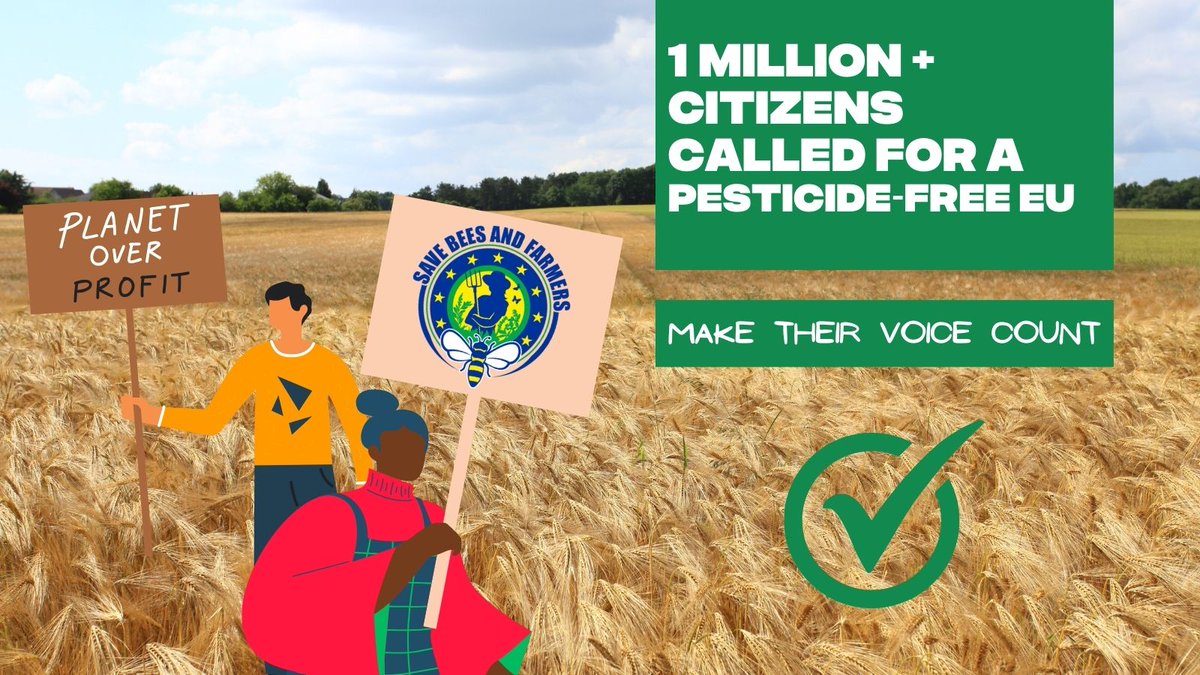 Sutra u @EP_Environment glasovanje o Uredbi o održivoj upotrebi #pesticide u🇪🇺. Glasajte za #PesticideFreeEU jer građani EU to traže #SaveBeesAndFarmers