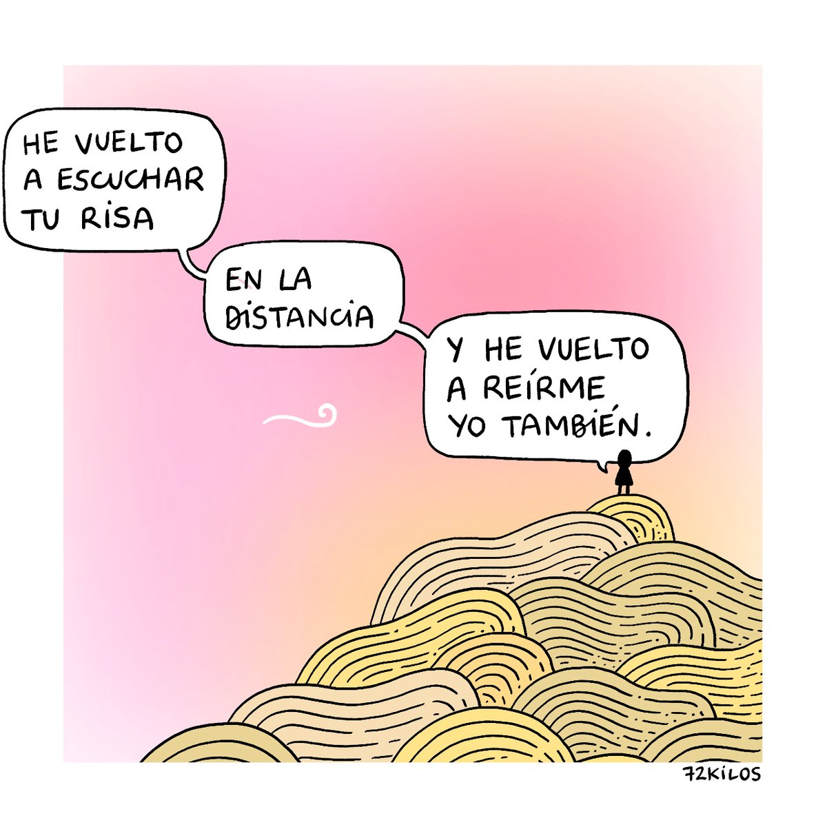 72kilos's tweet photo. He vuelto a escuchar tu risa. https://t.co/u6qO4cQ2j2