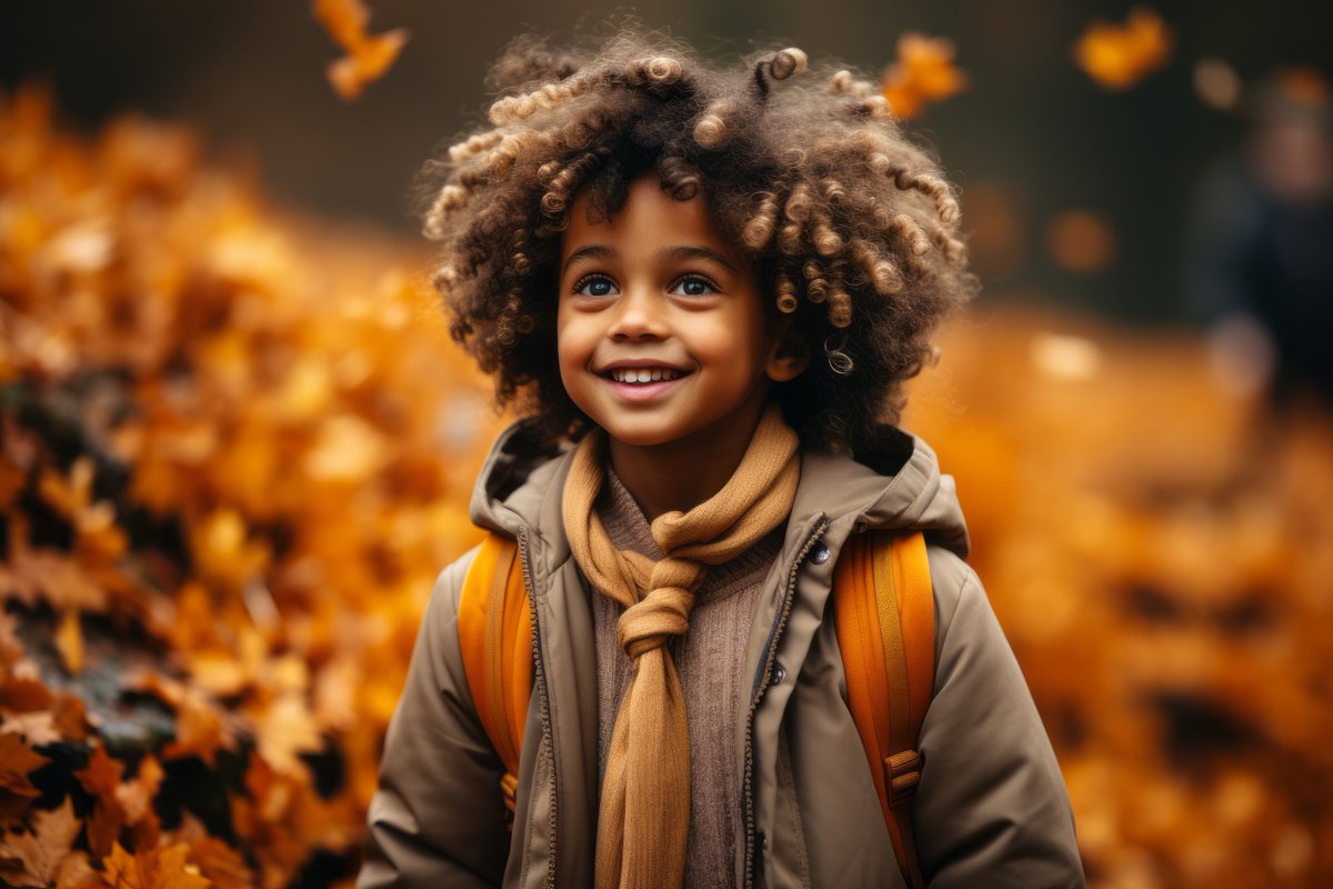 unrealimagesai's tweet photo. Happy days, it's Autumn and the leaves are falling! 😊🍁🍂  #midjourneyv5 #midjourney #digitalart #AIart #midjourneyart #generativeart #ai #aiimages #unrealimages #unreal #autumn #autumnvibes🍁 #autumncolors #autumncolors #playful #happykids #happykid #joyful https://t.co/1RfZsvu83o