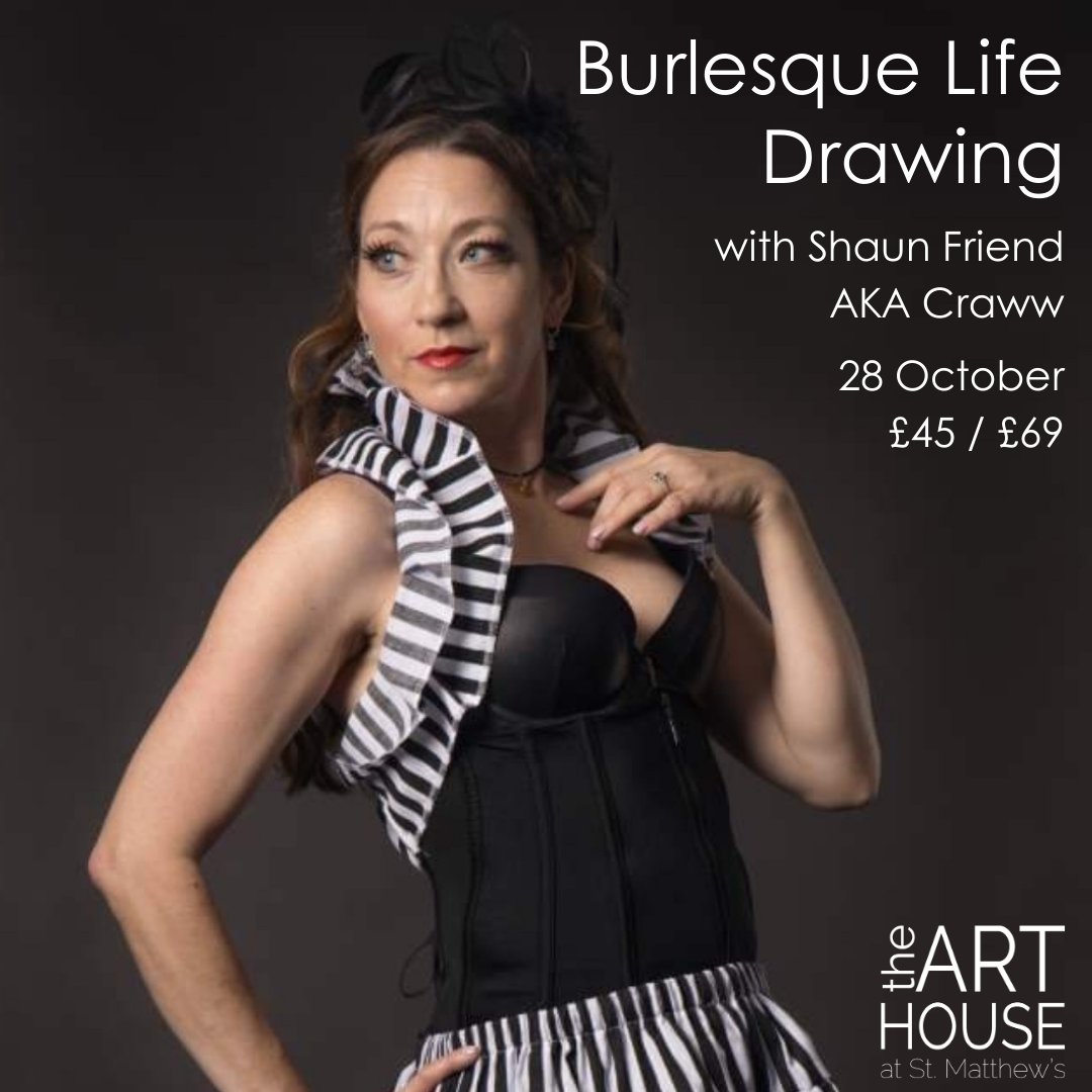 ArtHouseSheff's tweet photo. Burlesque Life Drawing is THIS SATURDAY
Exciting opportunity to work with professional Burlesque artists with al their feathers and sequins and learn Life Drawing with @Craww.

Morning or Afternoon £45
All day £69

https://t.co/YSU3ZHybyQ https://t.co/E6L0OIELP0