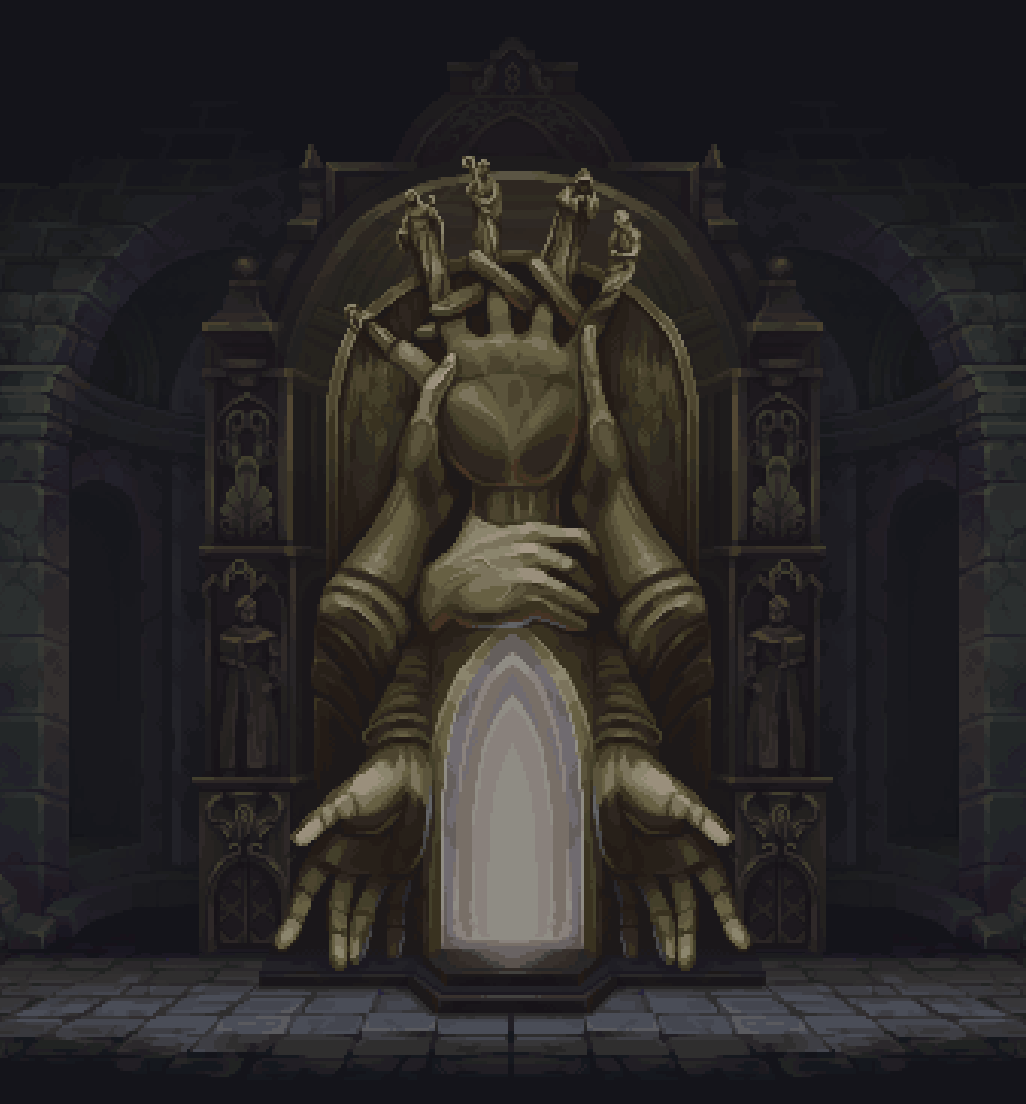 Teleport
Pixel art for Blasphemous II
#blasphemous2 #pixelart #ドット絵