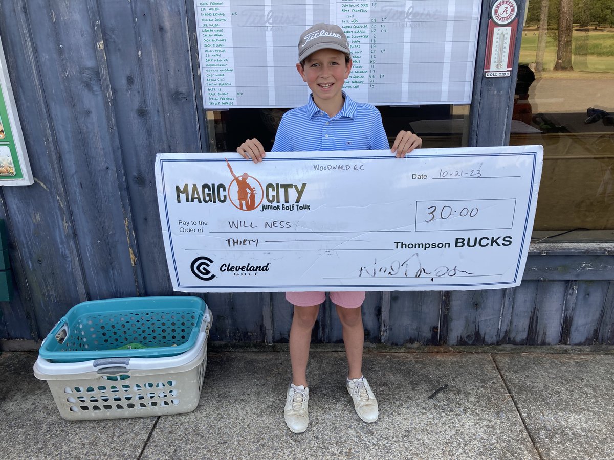 magic_golf's tweet photo. Another beautiful Saturday afternoon greeted the boys and girls on the @magic_golf tour. Thanks to our hosts Woodward GC for making us so welcome. Well played Cash (12-14), Phillips (10-11), and Parker (7-9) for finishing top of your respective age groups! https://t.co/Boto2jKvlt