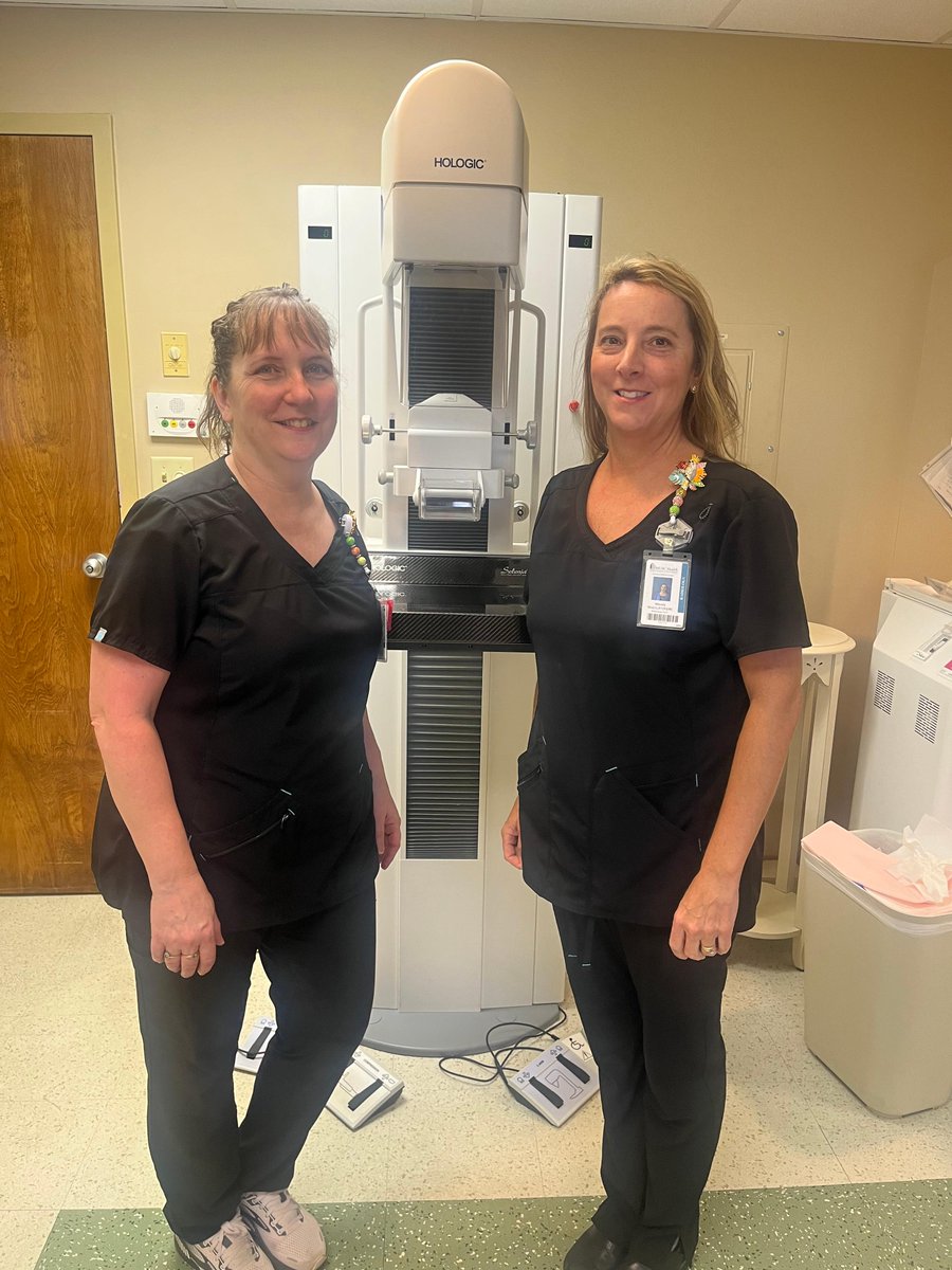 MUSChealth's tweet photo. Mammographers at Kershaw Medical Center, Dawn Garrett and Wendy Welch, are here to make you feel comfortable during your #mammogram!
Schedule yours here: https://t.co/rK19f1M5sD #BCAM23 https://t.co/K8lxlOq9Lk