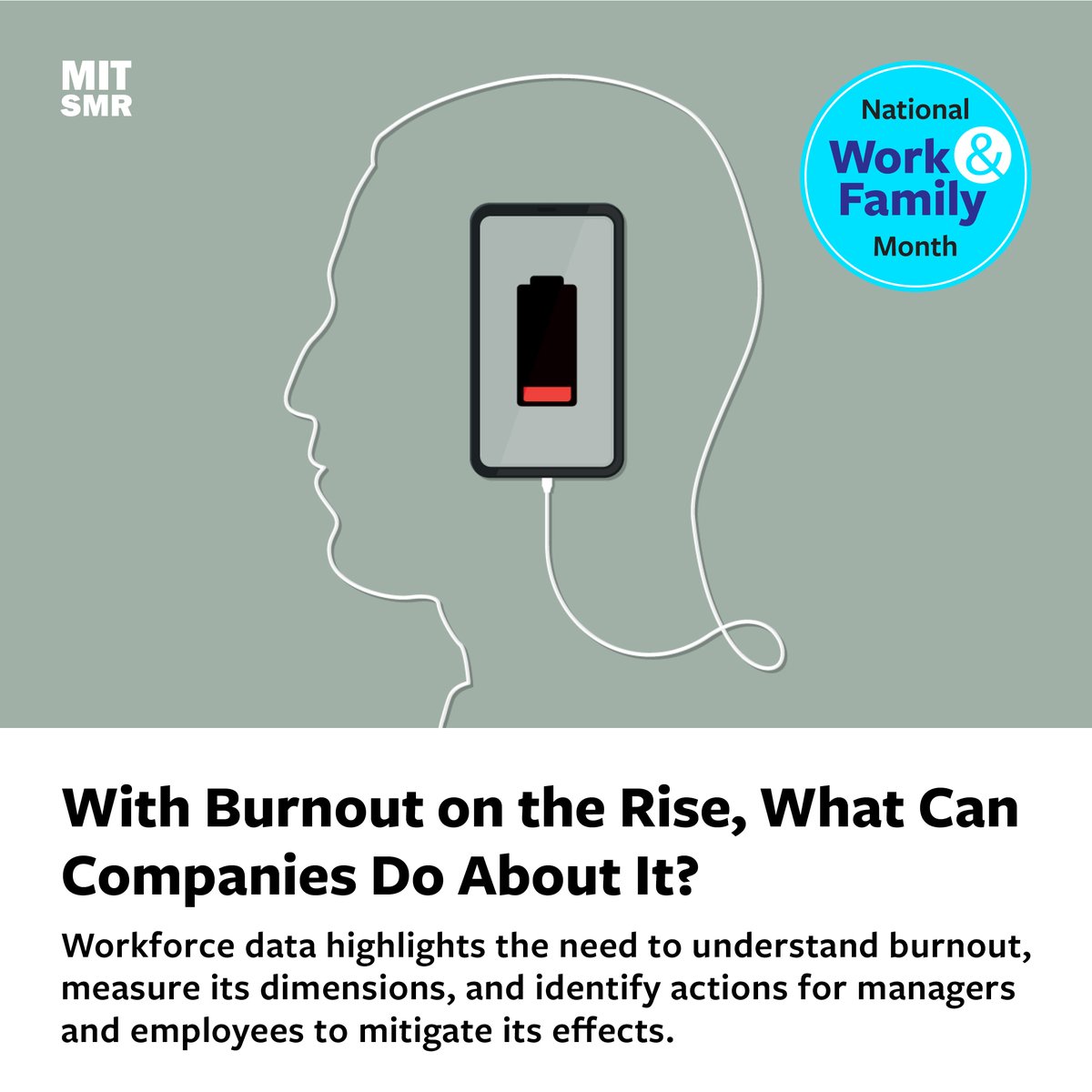 mitsmr's tweet photo. October is National Work and Family Month. Here are a few MIT SMR articles to help leaders shape healthier, more balanced work environments. #workandfamilymonth
▶️ https://t.co/pwWCZswScy https://t.co/pXGGLesYZO