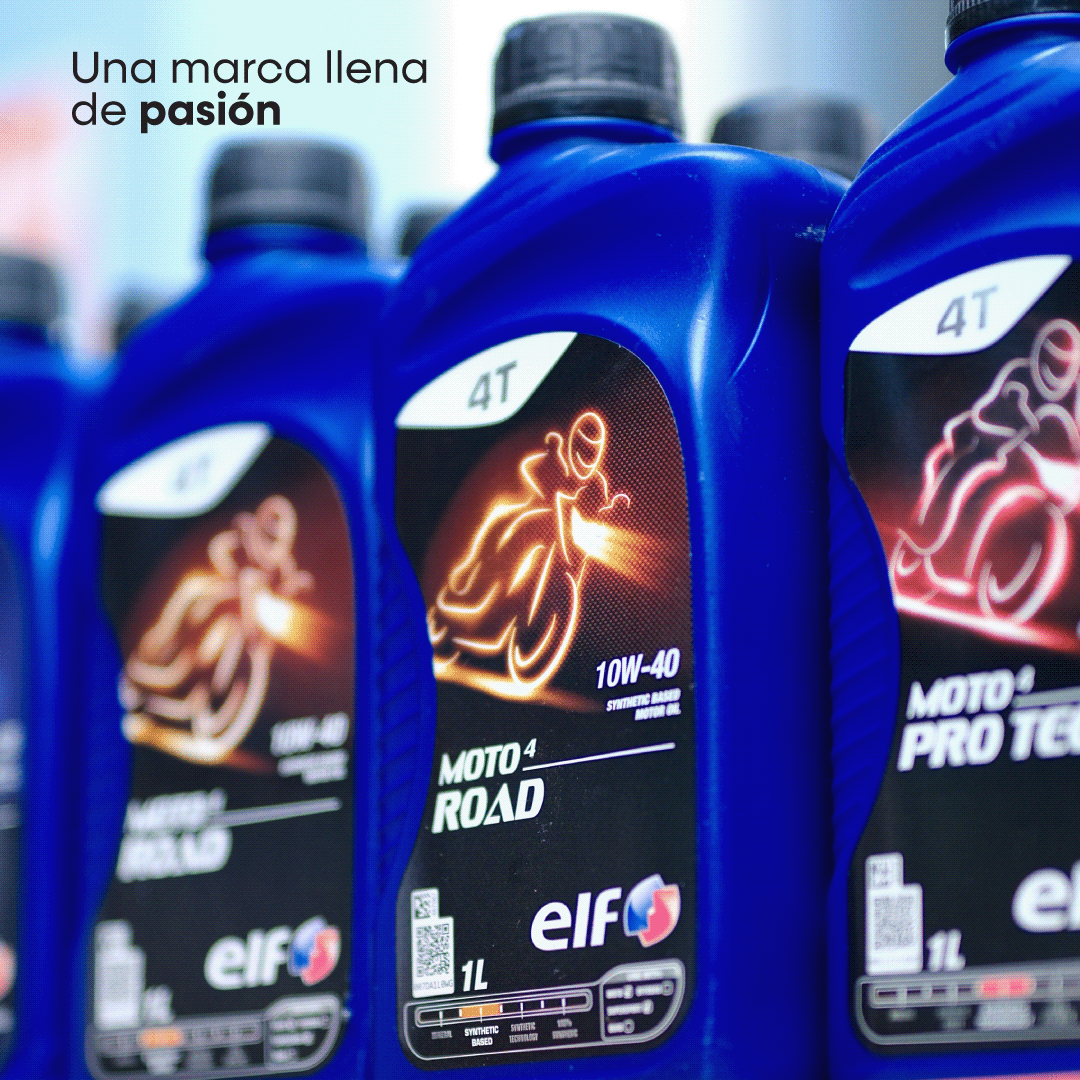 Los lubricantes ELF Moto 4 Road se destacan por su tecnología y modernidad ✨​

#GrupoCometa #CentroCometa #lubricantes #elf