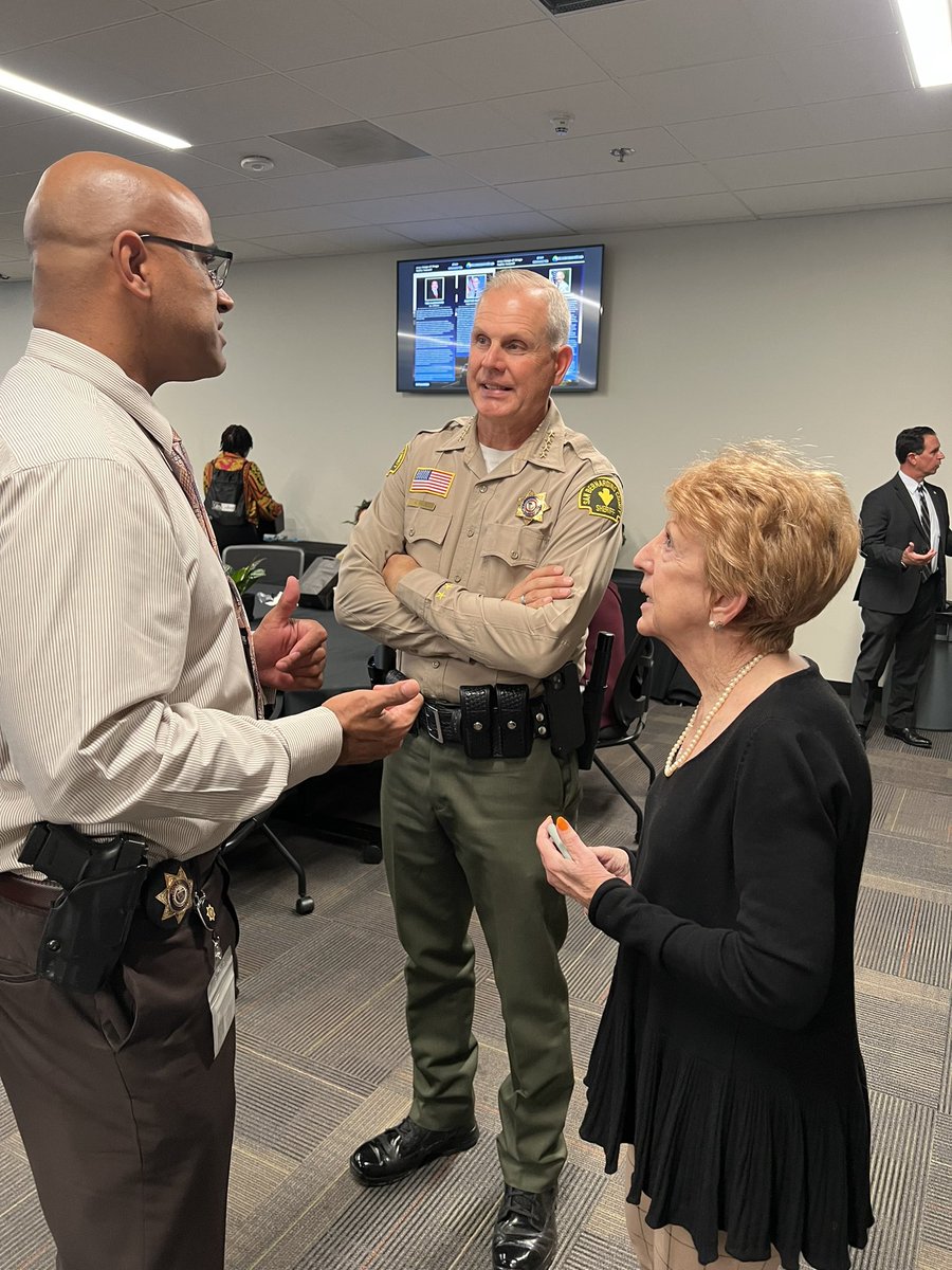 Great leaders striving to make our community a better place to live at the 2023 San Bernardino Countywide Gangs and Drugs Task Force <a href="/SheriffDicus/">Shannon Dicus</a> <a href="/BiancoSheriff/">SheriffBianco</a> <a href="/SBCountySchools/">San Bernardino County Superintendent of Schools</a> <a href="/TerranceStone/">Young Visionaries</a> <a href="/pammontana1/">Pam Montana</a> <a href="/sbcountyda/">San Bernardino County District Attorney's Office</a> @SBCSDgjones