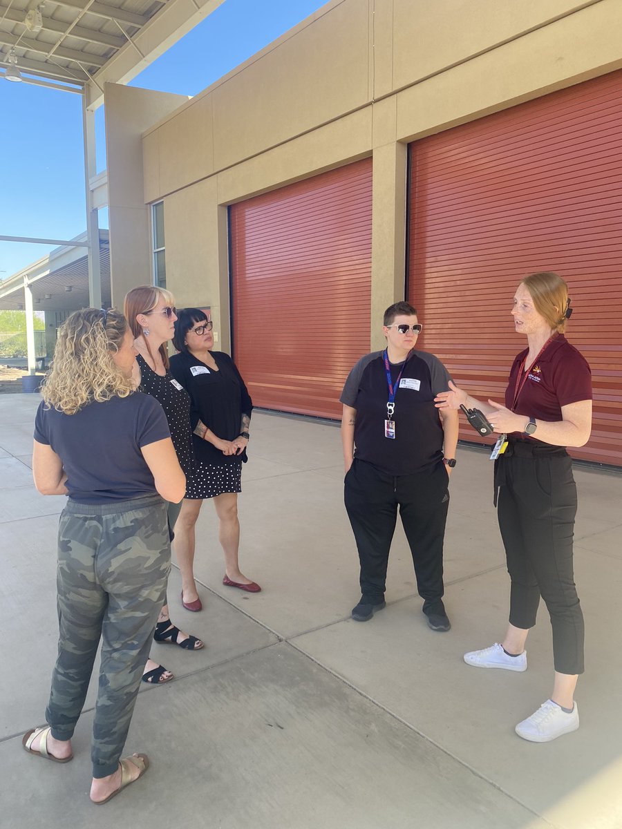 PimaSchoolSup's tweet photo. Field Trip! Our Energize Year 3️⃣ Special Education leaders are taking field trips to learn how our community is supporting our amazing students! We recently toured @AZAutismCharter. Thank you for hosting us! #EDvance #Energize #PCSSpd #OnePimaCounty https://t.co/E6estvOpSh