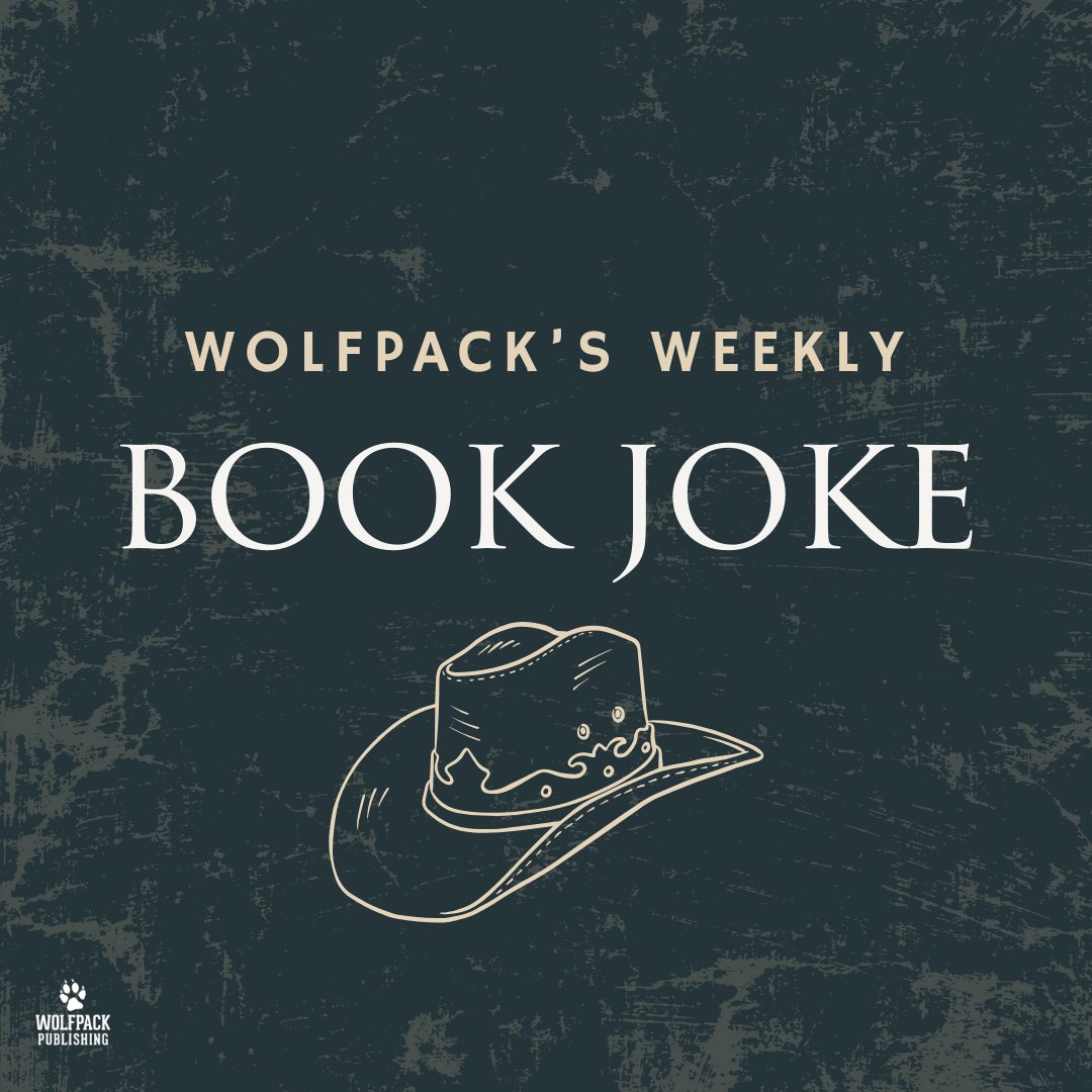 wolfpackpub's tweet image. A joke for your Monday.
-
-
-
#BookJokes #WolfpackPublishing #BookWork