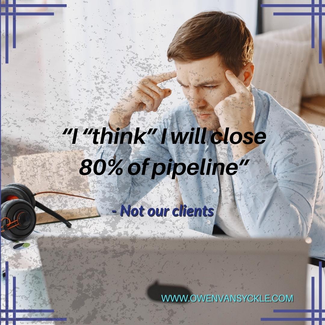 OwenVanSyckle's tweet image. 📊 Our clients don&apos;t leave success to chance; they predict it. The last time you reviewed your sales formula what did you find? 📈💪 #PipelineManagement #SalesStrategy #NotOurClients