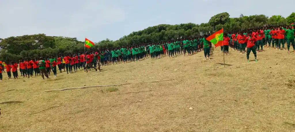 Joote8's tweet photo. WBOn GG oromiyaa Kaadhimamtoota Haaraa Buufata Leenjii Gara garaa keessatti Loltummaaf Siyaasaan Qaraa Ture Sirna Hoo'an Eebbisiisee Dirqama Itti Aanuuf Qopheessee jira. L https://t.co/1VKlHJuedK