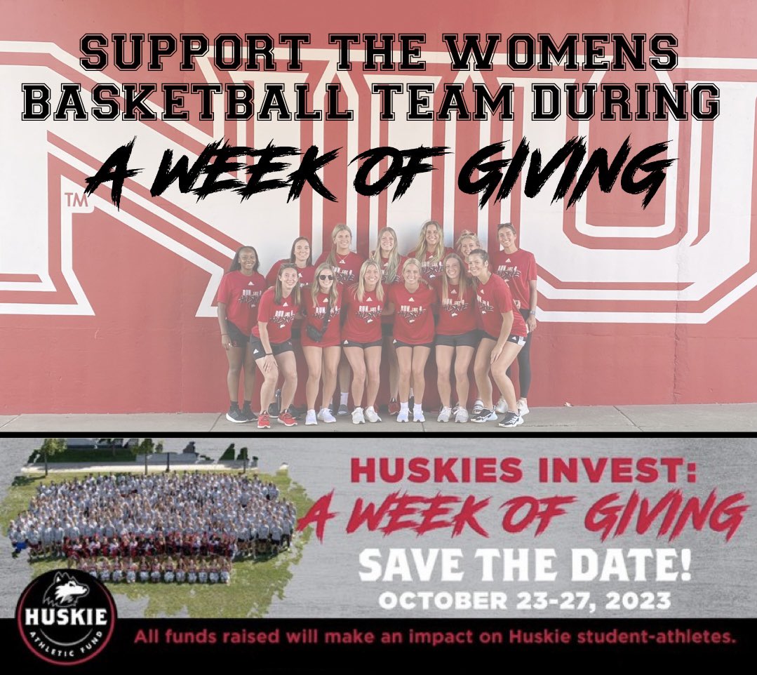 Today is the first of Huskies Invest: A Week of Giving! Please consider donating this week, as all funds raised will impact Huskie student-athletes! 

Please click the link below to donate! 

NIUHuskies.com/HuskiesInvest2…