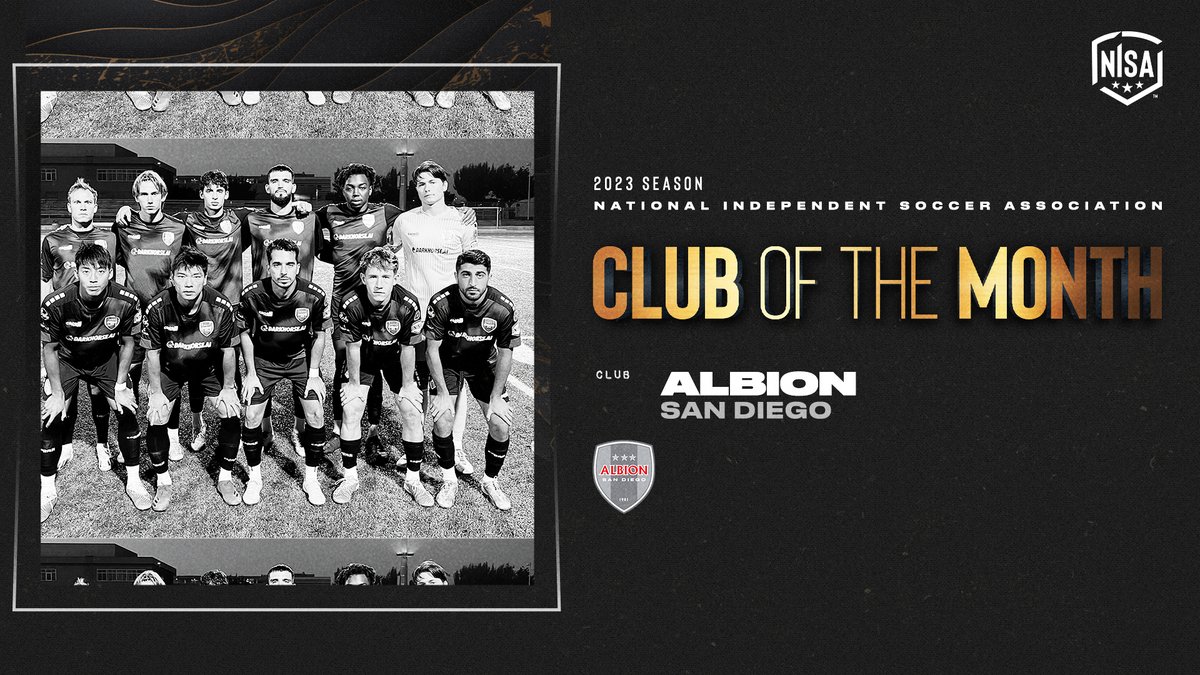 NISALeague's tweet image. 𝘊𝘭𝘶𝘣 𝘰𝘧 𝘵𝘩𝘦 𝘔𝘰𝘯𝘵𝘩 | 𝘈𝘓𝘉𝘐𝘖𝘕 𝘚𝘢𝘯 𝘋𝘪𝘦𝘨𝘰

𝘍𝘶𝘭𝘭 𝘙𝘦𝘭𝘦𝘢𝘴𝘦: nisa.io/YNuRug3m