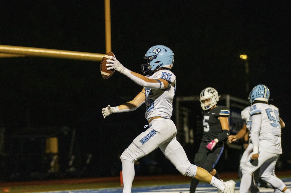 North Cobb Christian Football (@ncceaglesfb) on Twitter photo LINEMAN OF THE GAME
Mt. Paran
#55 Mills Morris <a href="/MillsMORRIS12/">Mills Morris</a>
The senior OL/DL has another game with a high grade and multiple knockdowns.
But he ALSO had a 2 pt. conversion catch and run!
Great play from a great player LINEMAN OF THE GAME
Mt. Paran
#55 Mills Morris <a href="/MillsMORRIS12/">Mills Morris</a>
The senior OL/DL has another game with a high grade and multiple knockdowns.
But he ALSO had a 2 pt. conversion catch and run!
Great play from a great player