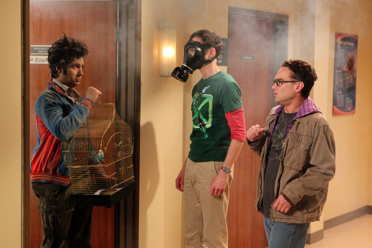 Our week so far: #TheBigBangTheory