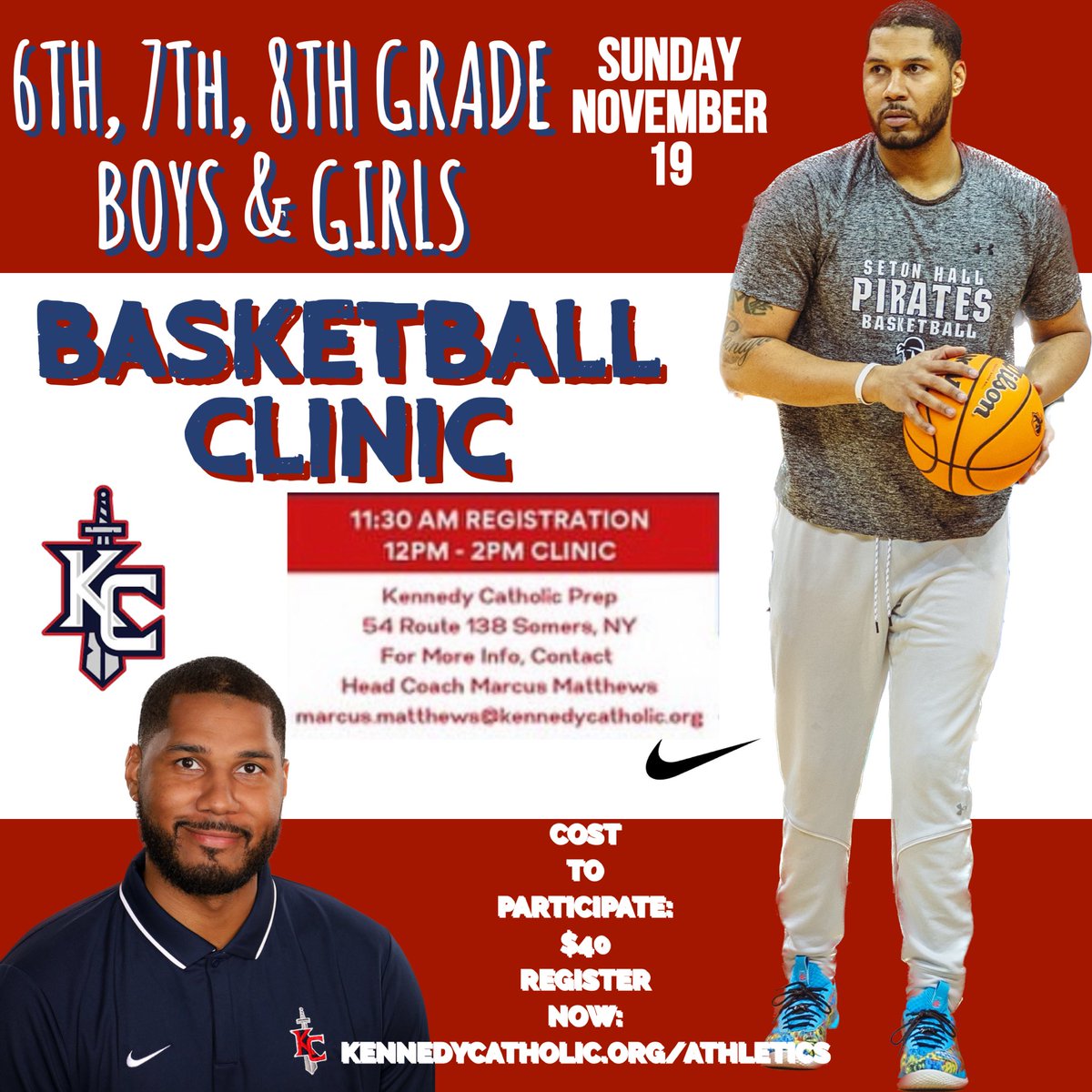 🚨Attention Middle Schoolers 🚨

6TH, 7Th, 8Th Graders! There’s is still time to register! 

#GoKCGaels #LetsWork