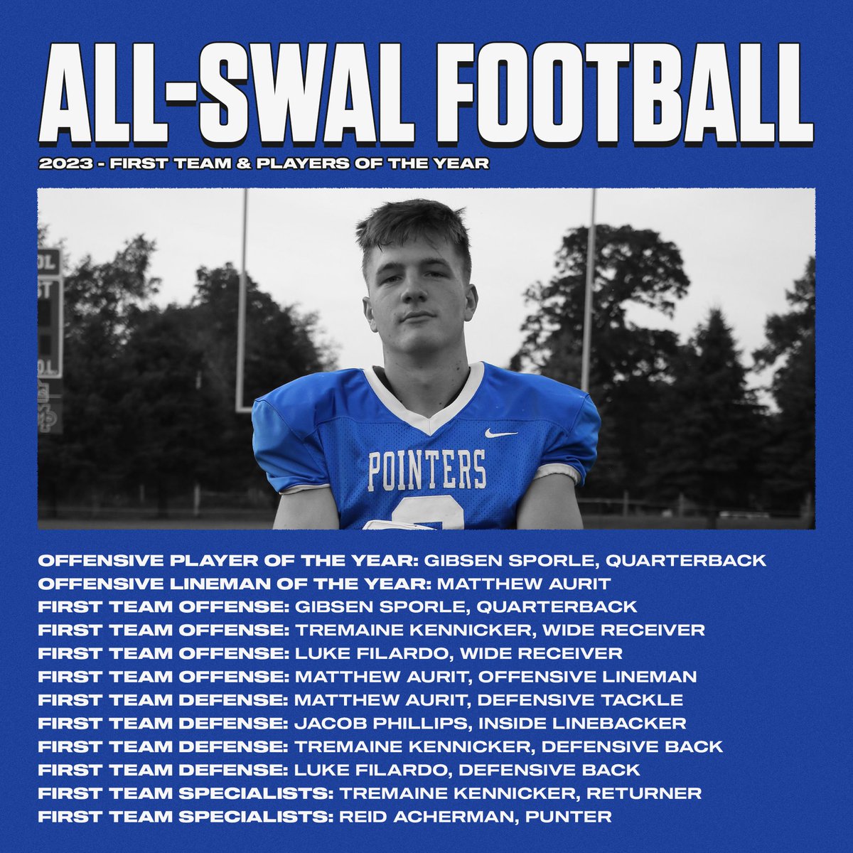 mpbluecrew's tweet image. Congratulations to our All-Conference Football Players 🏈