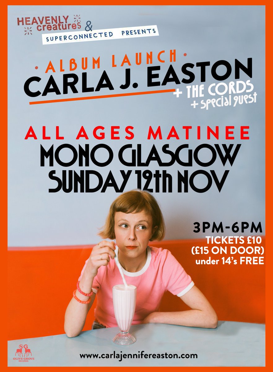 NOT LONG TO GO!

Till my 𝗔𝗟𝗟 𝗔𝗚𝗘𝗦 𝗠𝗔𝗧𝗜𝗡𝗘𝗘 𝗔𝗟𝗕𝗨𝗠 𝗟𝗔𝗨𝗡𝗖𝗛

For Sugar Honey at <a href="/Monoglasgow/">Mono Glasgow</a> 

Tickets available here and under 14s GO FREE!
sugarhoney.brownpapertickets.com

Grab tickets in advance and come celebrate with me!