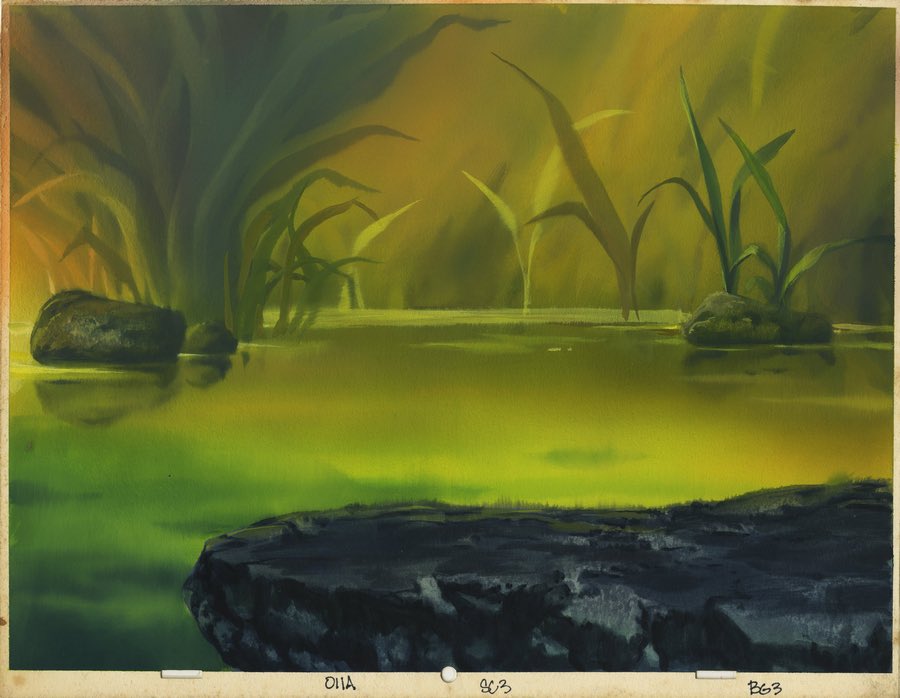 delete_user's tweet image. The Secret of NIMH (1982) by @DonBluth 

#retro #art #brisby #nimh #80s  #background #anime #animation #cinema #Gaza #bluth #studios