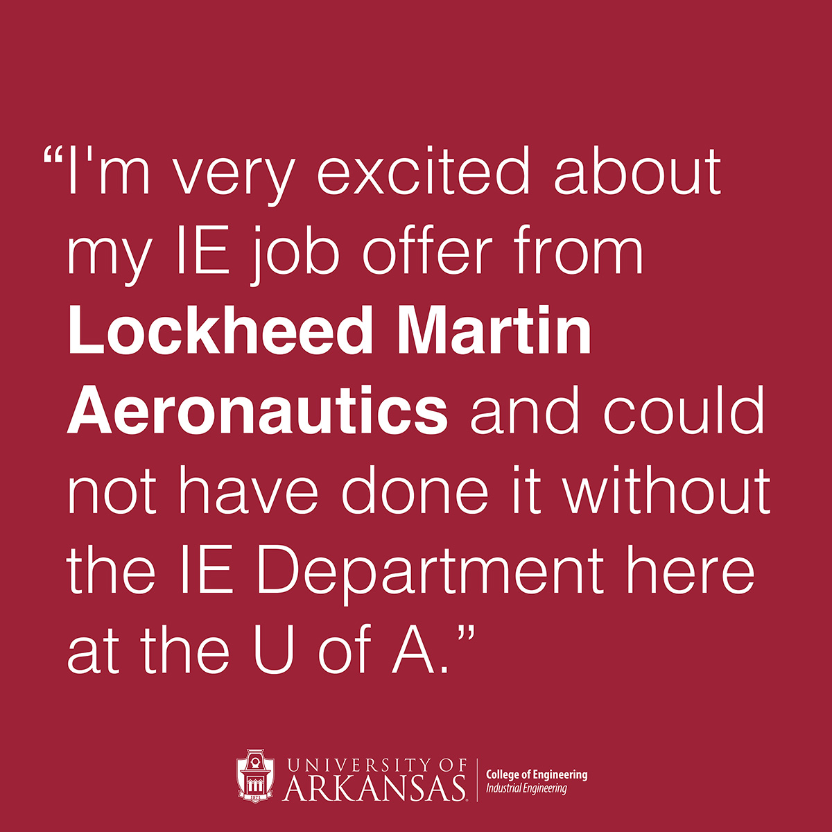 Arkansas Academy of Industrial Engineering (AAIE) tweet media