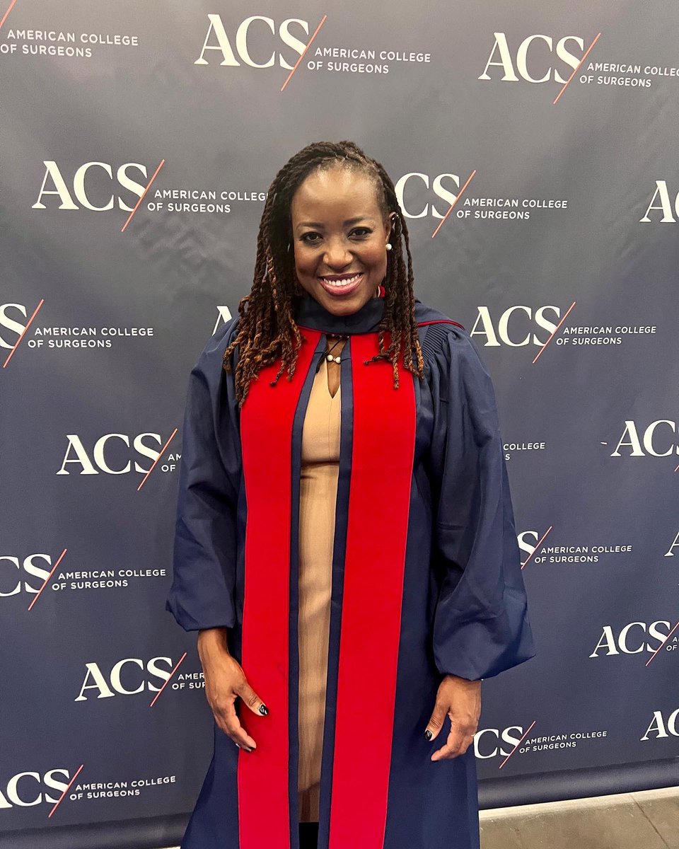 Officially a Fellow of the American College of Surgeons. FACS.