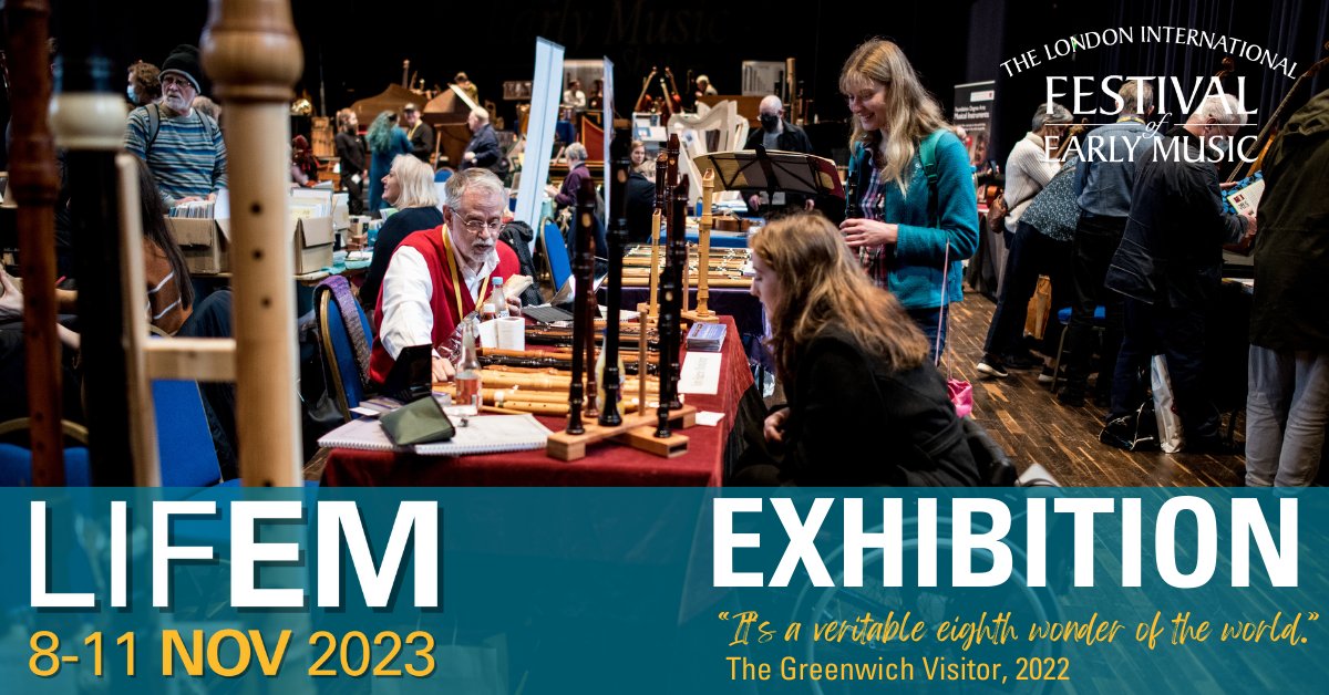 LIFEMofficial's tweet photo. Over 40 exhibitors are now confirmed for #LIFEM23 Instruments on display &amp; for sale include #recorders #flutes #crumhorns #shawms #rackets #lutes #viols #sackbuts #trumpets #rebecs #harps #hurdygurdies #drums #harpsichords plus sheet music, CDs &amp; books.
https://t.co/81N1Nex05X https://t.co/2i8dMb254e