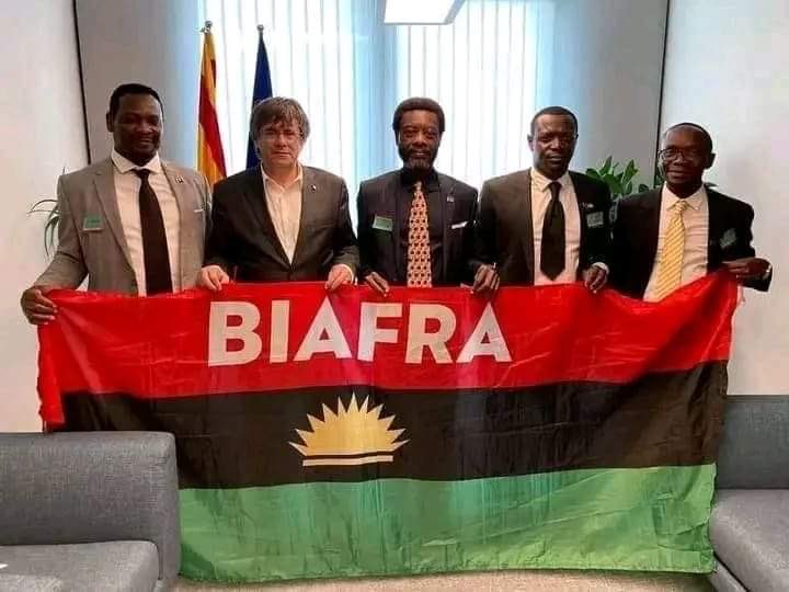 ChinasaNworu's tweet photo. "Clarifying the Misconception: No Legitimate Biafra Government in Exile Exists"
------------------------

 Fellow #Biafrans,

We must kindly continue to educate our ill-informed brothers and sisters who may mistakenly believe in the legitimacy of the so-called Biafra government in exile. It is crucial to approach this matter with knowledge and understanding.

let us guide them with wisdom, as the Igbo race is known for. By sharing accurate information, we can help prevent any embarrassment or misguided beliefs they were been fed by a self-serving agent provocateur crime minister. 

It is important to note that a government in exile pertains to a legitimate government that has been compelled to flee its own country due to conflict, occupation, or similar circumstances.

 For a government to be in exile, there must be an existing country from which it has been displaced.

In the case of a non-existing country, there cannot be a recognized government in exile. This is a fundamental principle. 

It would have been essential for them to conduct thorough research and gain a clear understanding of these concepts rather than embarking on a fairytale show of shame. 

Allow me to provide an illustrative scenario where a government in exile may be recognized. Let us consider a hypothetical situation involving a "Niger republic" that is facing a military coup. The democratically elected government of Niger is overthrown, and the coup leaders establish a new regime.

However, the ousted government manages to escape and establishes a government in exile in a neighbouring country. In such a scenario, the government in exile of  'Niger' may seek recognition from other countries and international organizations.

To gain recognition, they would present evidence of their legitimacy, such as election results, constitutional authority, and support from a significant portion of the population.

They may also highlight human rights abuses or violations of international law committed by the new regime.

Recognition of a government in exile is a political decision made by other countries and international bodies, which can vary depending on specific circumstances and interests involved.

 It may involve diplomatic relations, financial or military support, or advocacy for the restoration of the ousted government.

Let us not forget the historical context of Ojukwu's attempt to establish a government in exile for Biafra. Despite his position as the head of state, he was informed that a government in exile was not feasible, even after seeking refuge in Ivory Coast, which recognized Biafra as a nation.

In conclusion, it is important to clarify that there is no Biafra government in exile. 

This is why MNK, as far back as 2014, rejected the idea, recognizing that it would only serve as a deception to our people with no long-term goal. 

Those who advocate for the so-called government in exile should hide their faces in shame. 

Ndewonu.
IPOB Liverpool Central
23/10/2023
@real_IpobDOS @mfa_russia @UNHumanRights @GUnderground_TV @GoitaAssimi @GCISMedia @_AfricanUnion @CyrilRamaphosa