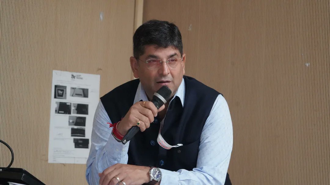 fintechiitjammu's tweet photo. "Basics of Stock Market" by Mr. @mehtaajaykapoor
(Business Partner &amp; Director at Sharekhan Jammu Outlets)

@fintechiitjammu Guest Talk held on October 14, 2023. 

-- 
@IITJammu @ryan_khullar11_ @Premveer_Singh_
#iitjammu #finance #fintech #stockmarket #stocks #trading #money https://t.co/tz2q7hEKrf